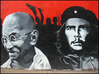 गांधी और गुएवेरा