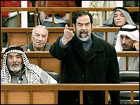Saddam Hüseyin ve diğer sanıklar
