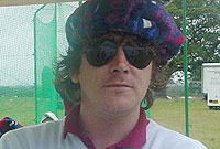 Bedwyr Williams (yn Eisteddfod Eryri a'r cyffiniau 2005)