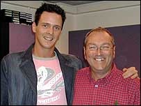 Strictly star Matt Cutler and Steve Scruton