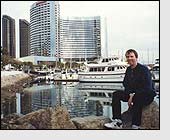 Peter at the harbour
