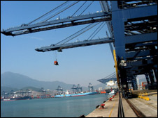 Cảng Thâm Quyến, 12/2008