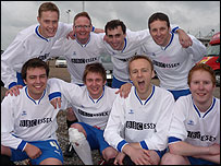 BBC Essex's football team