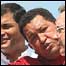 Foto de arquivo mostrando (da esquerda para a direita) os presidentes do Equador, Rafael Correa, da Venezuela, Hugo Chávez, e da Colômbia, Álvaro Uribe