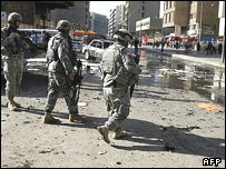 سربازان آمريکايی در بغداد