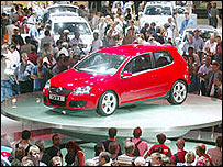 Carro da Volks exposto na Alemanha