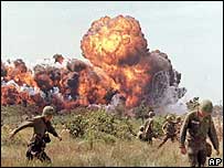 سربازان آمریکایی در جنگ ویتنام