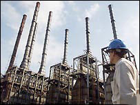 refinaria de petróleo