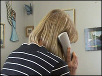 Helpline counsellor