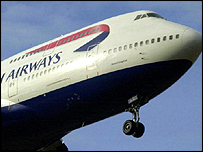 авіалайнер британських авіаліній