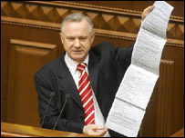 Ярослав Давидович із понад півметровим списком на майбутні вибори