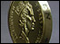 A one pound coin