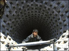 تونل زیر زمینی در مرز مصر