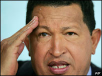 Hugo Chávez, presidente da Venezuela