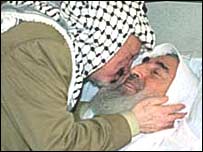 احمد ياسين و ياسر عرفات