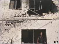 اصابت موشک به خانه اسرائيلی عرب تبار 