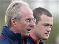 Ericksson và Rooney