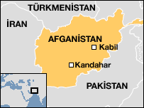 Afganistan haritası