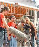 Students at The Engine Room