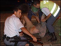 警察制服足球流氓