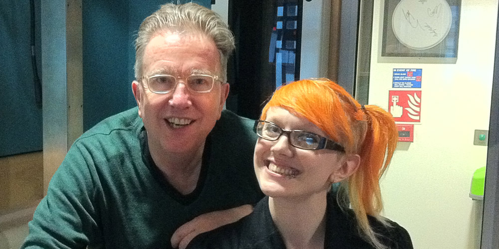 Tom Robinson and Mishkin Mullally from Birdeatsbaby