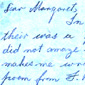 A letter Margaret's brother Harvey had sent shortly before he died. Her mother did not give her the letter. Margaret discovered it after her mother's death