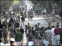 Saldırıya hedef olan kontrol noktası