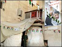 Quartel-general de Arafat, em Ramallah