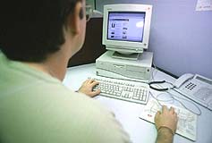 Computer and telephone