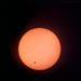 Venus passing over the sun.