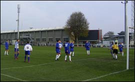 local team playing football