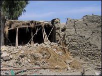 बजौर में ध्वस्त एक इमारत (फ़ाइल फ़ोटो) 