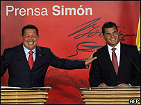 Chavez ve Correa