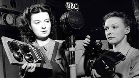 Radio presenters in the 1930s
