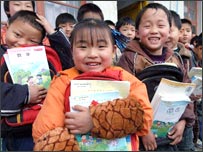 Chinese school children