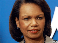 Ngoại trưởng Condoleezza Rice