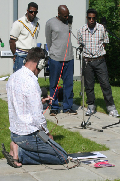 Who said presenting a radio show was stressful?