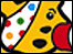 Pudsey and a megaphone