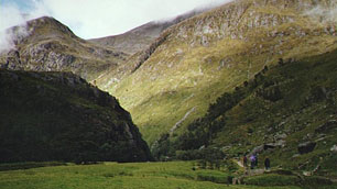 The Scottish countryside