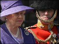 女王检阅仪仗队