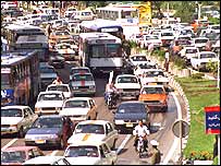 خودروهای پيکان در تهران 