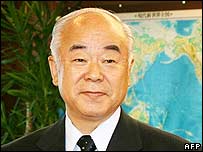 Ông Kyuma là dân biểu đại diện cho Nagasaki