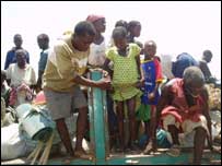 Deslocados das cheias em Moçambique