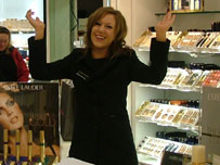 Jessica Sweetman at work in her day job