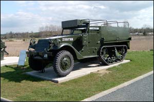 Pegasus Bridge memorial by Paul Delhaise.