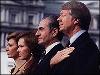 جیمی کارتر و شاه