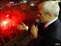 Serbian President Boris Tadic