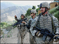 سربازان آمریکایی در کنر