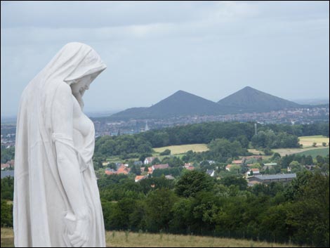 Vimy Ridge memorial