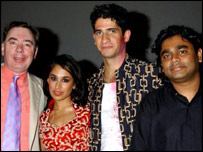 वेबर और रहमान अन्य कलाकारों के साथ